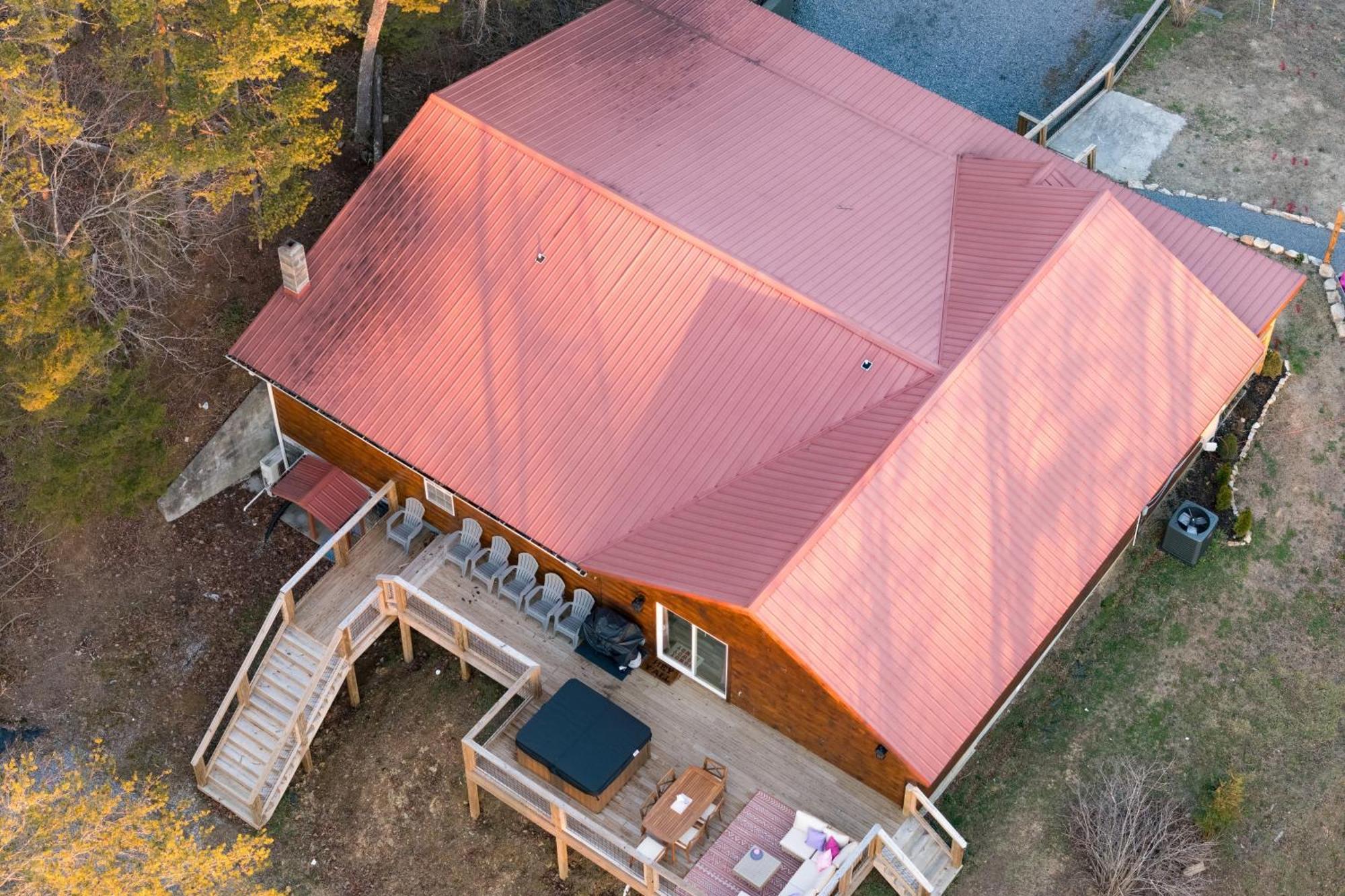 Pink Pines Avantstay Luxury Aesthetic Dream Home Indoor Pool Hot Tub Pigeon Forge Exterior foto